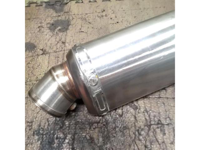 3 manufacturer unknown
Stainless muffler