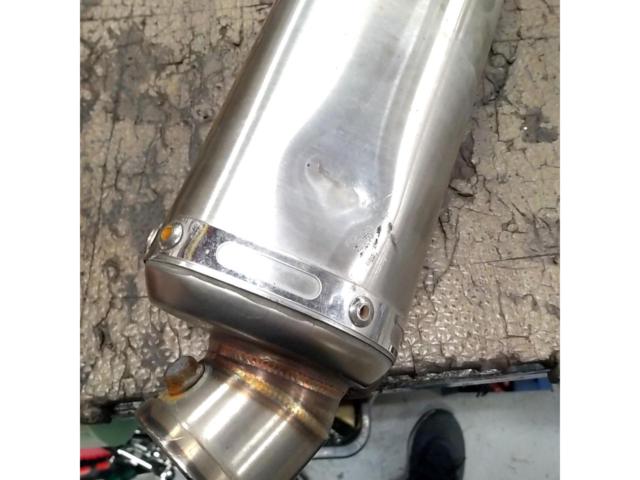 3 manufacturer unknown
Stainless muffler