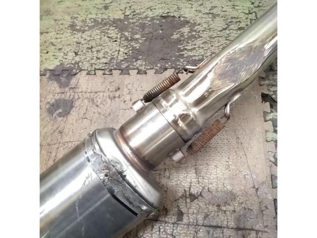 3 manufacturer unknown
Stainless muffler