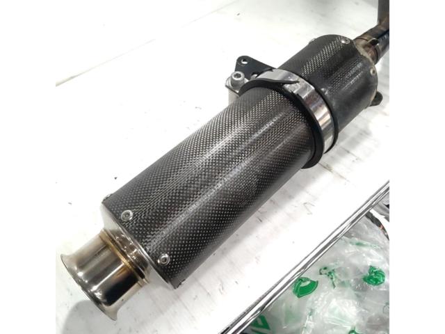 2 manufacturer unknown
Carbon silencer muffler