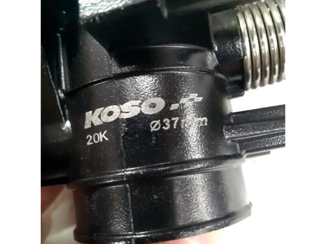 2KOSO 37mmスロットルボディ