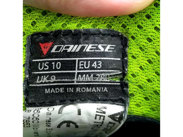 DAINESE(ダイネーゼ)METROPOLIS(メトロポリス) ライディングシューズ 28cm