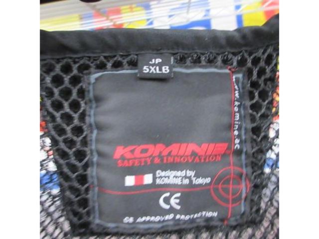 【KOMINE】コミネ 07-084 3Dエアメッシュインナーベスト   サイズ5XL