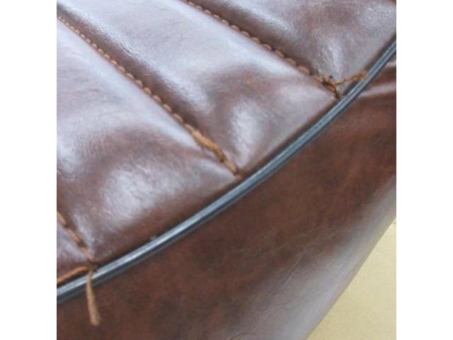  メーカー不明 張替えタックロールローシート GN125H(年式不明)外し