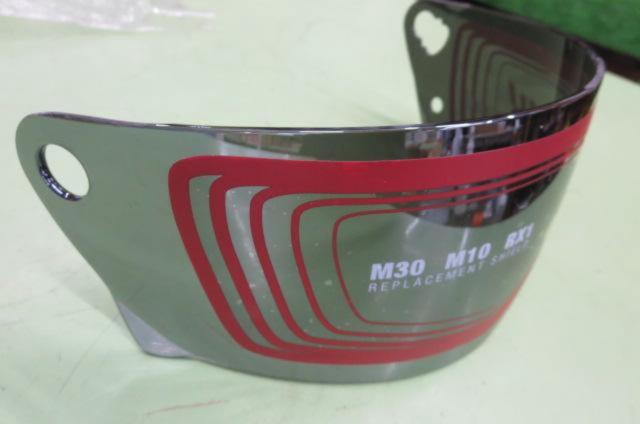 【SIMPSON M30/M10/RX1用 ミラーシールド