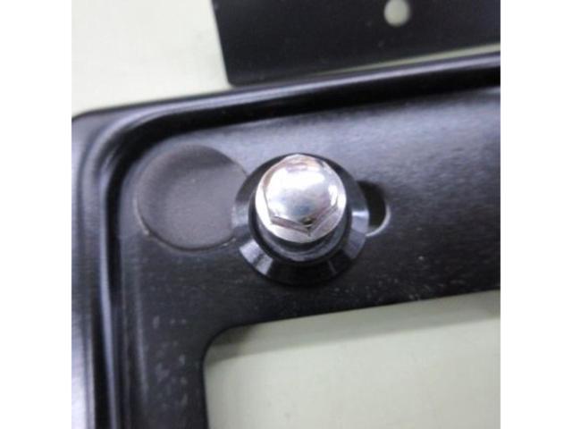 メーカー不明 ナンバー灯ベース付きリフレクターキット(ナンバープレートオマケ)