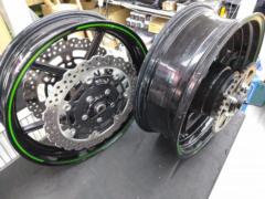 KAWASAKI純正ホイール前後セット