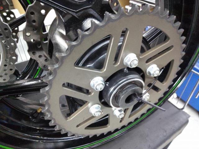 KAWASAKI純正ホイール前後セット