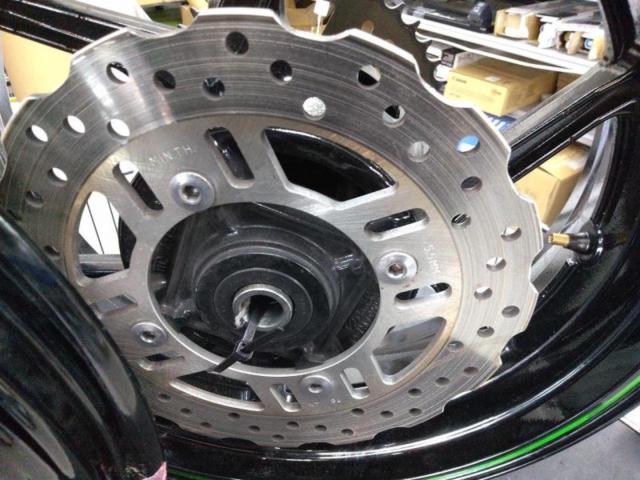 KAWASAKI純正ホイール前後セット
