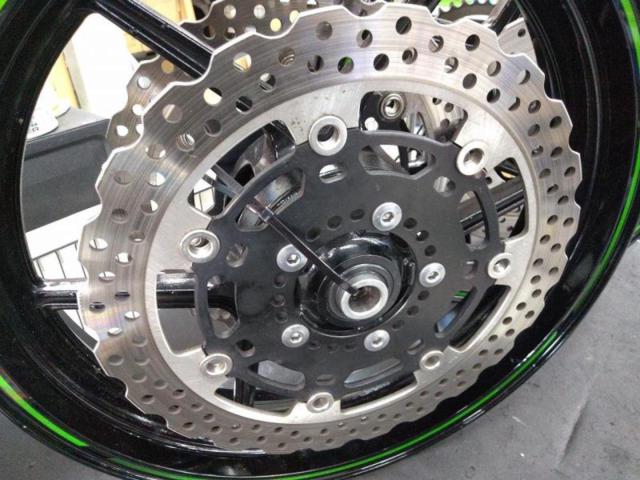 KAWASAKI純正ホイール前後セット