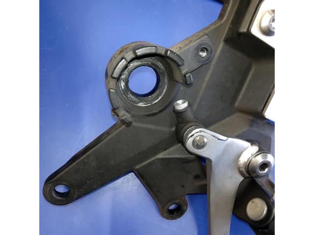 Kawasaki genuine footpegs
Remove NINJA650 ('18)