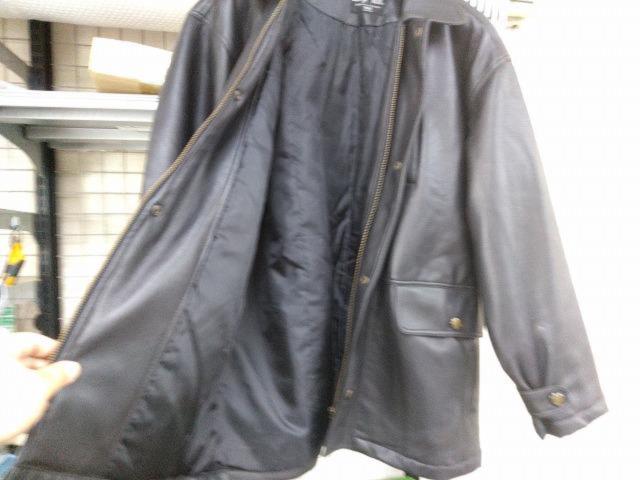 ジョージニコル フェイクレザージャケット