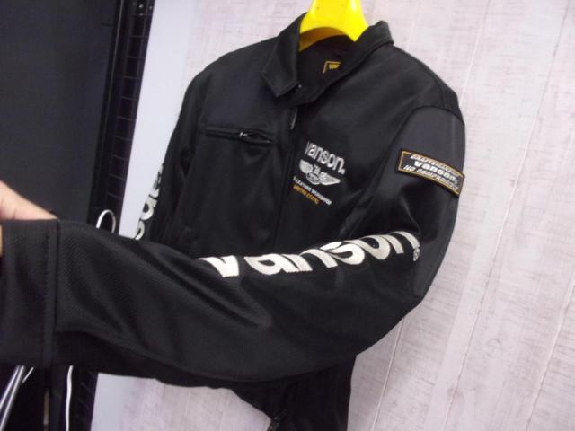 サイズ:L【Vanson】メッシュスウィングトップジャケット