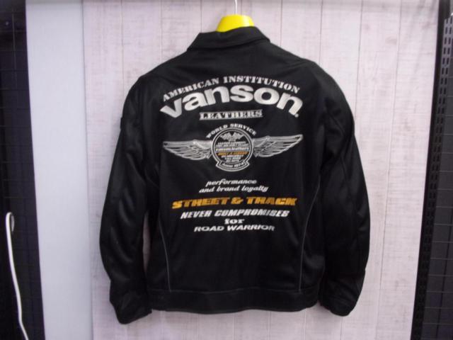 サイズ:L【Vanson】メッシュスウィングトップジャケット