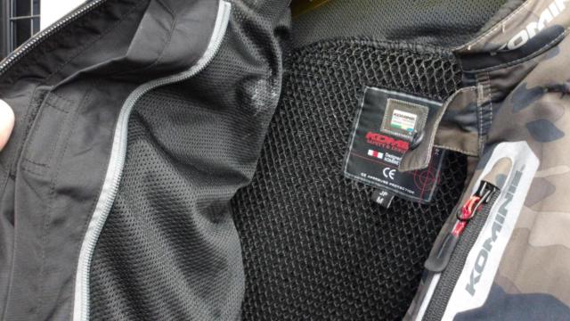 Size: MKOMINE Mesh Jacket 07-136