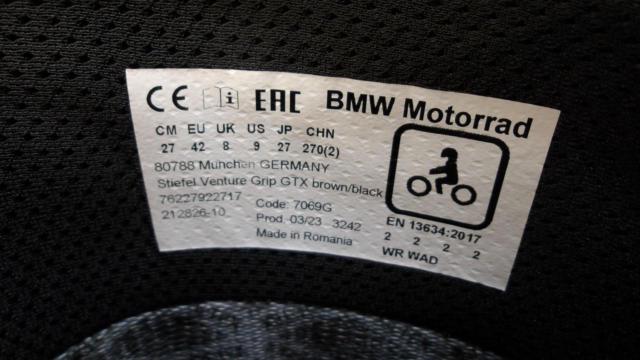 Size: 27cm
[BMW]
ATIEFEL
VENTURE
GRIP
GTX Boots