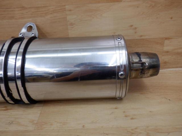 メーカー不明 オーバルサイレンサー 差込径約Φ38
