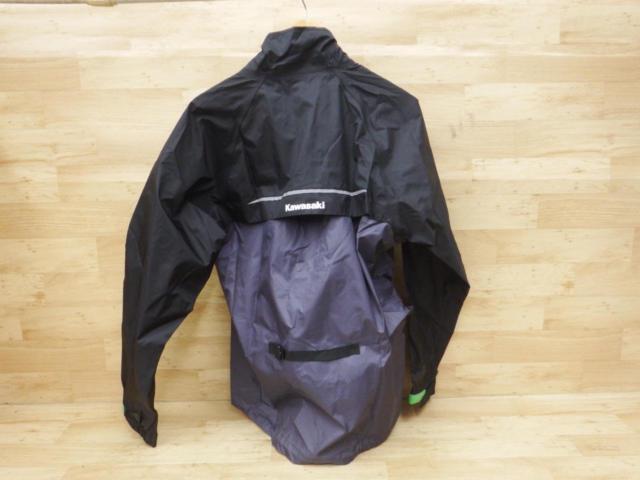 フード無 KAWASAKI レインスーツ J8008-0445-0448(CK-0054) 上下 Lサイズ