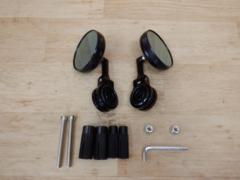 Unknown Manufacturer
Bar end mirror
Compatible with mounting diameters of Φ13-Φ17.
Left and right