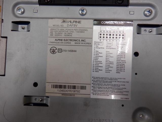 ALPINE
DAF9V
9 inch floating
Display audio
2020 model