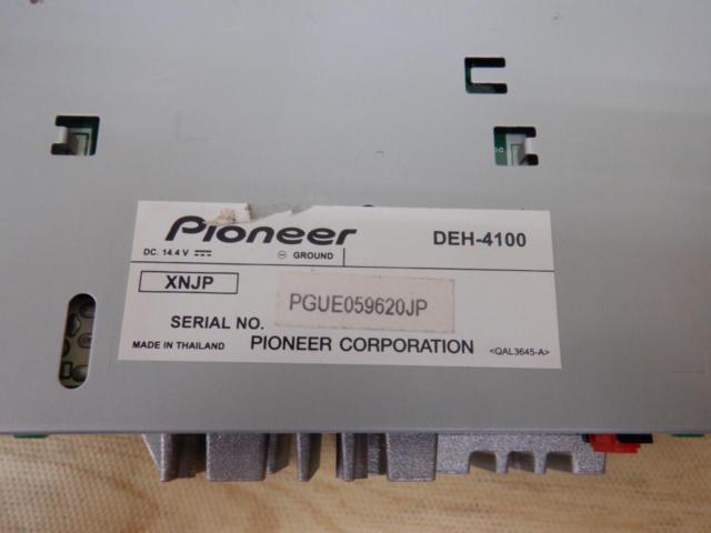 carrozzeria
DEH-4100
2014 model