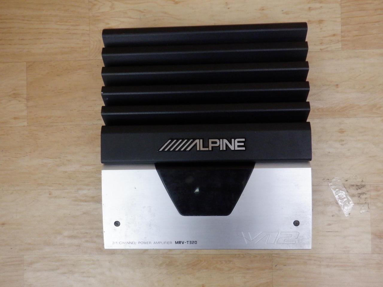 ALPINE
MRV-T320
2ch power amplifier
2002 model