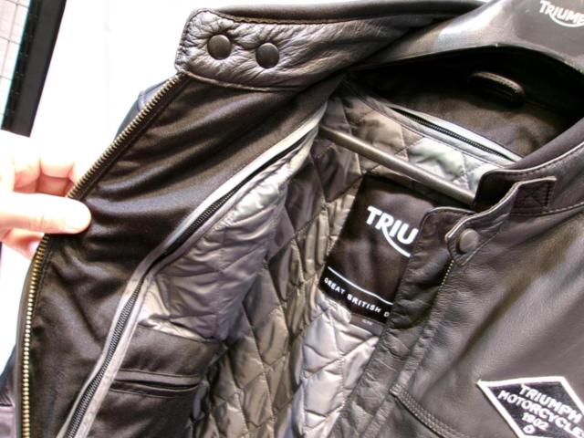 サイズXL/XG 【TRIUMPH】 レザージャケット ブラック