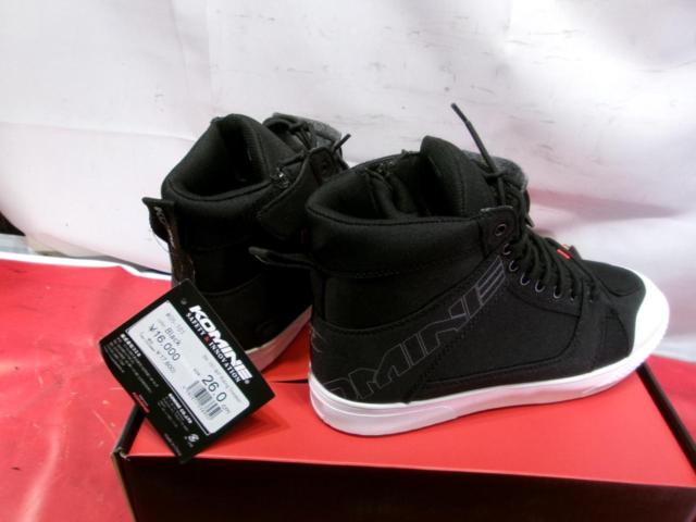 Size 26cm
KOMINE
BK-101(05-101)
WP
Riding
Sneakers (Waterproof Riding Sneakers)
black
Unused item