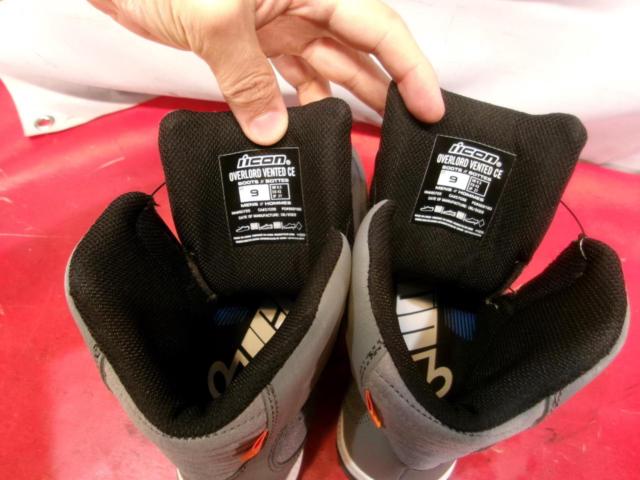 サイズ27cm 【ICON】 OVERLOAD VENTED CE BOOTS グレー
