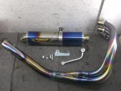 ZEP750 STRIKER(ストライカー) チタン フルエキゾーストマフラー  【ゼファー750】ZEPHYR750 希少絶版品!