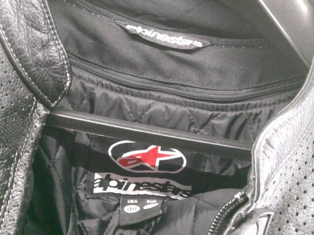 サイズUS48EU58 alpinestars メッシュレザージャケット アルパインスターズ
