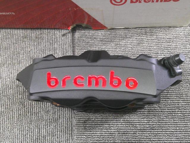100MM Brembo   ラジアルブレーキキャリパー M4 モノブロック 100MM | 220988550 片側のみ ブレンボ ブラックRADIAL