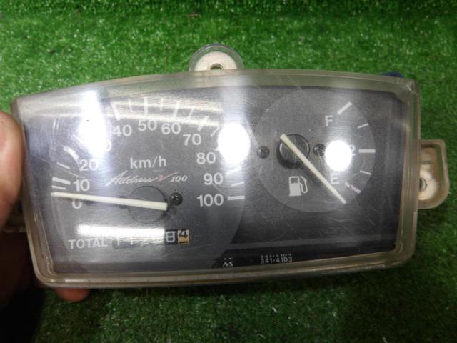 Suzuki genuine speedometer (removed from Address V100 CE13A)
Only the needle has been tested and confirmed to be working.
