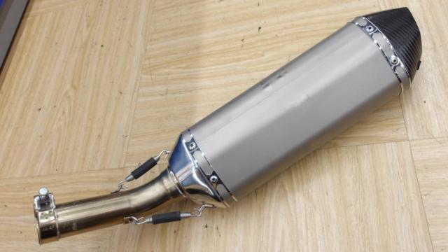 メーカー不明 スリップオンサイレンサー GSR750(’13)