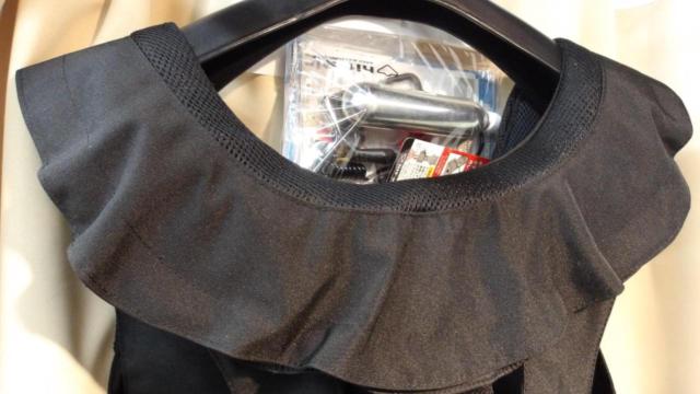 2XLサイズ(2XL-4XL) hit-air(ヒットエアー) RS-1 レースモデルエアバックシステム ブラック (背中からワイヤーを出します)