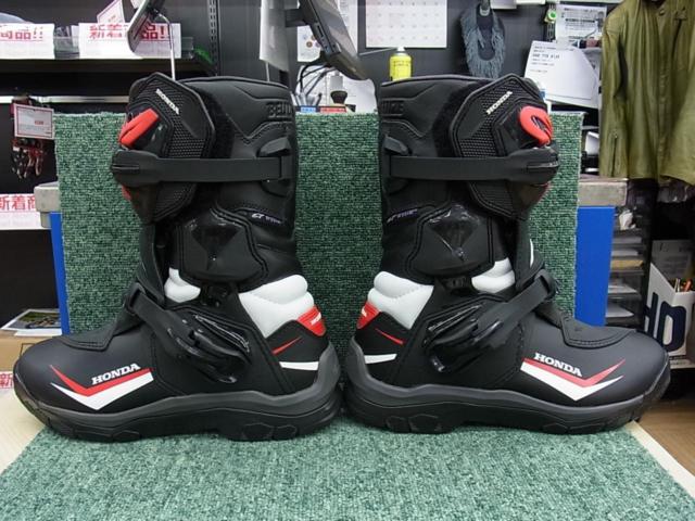 サイズ42/26.5cm/US8 HONDA(ホンダ) x Alpinestars(アルパインスターズ) BELIZE DRYSTAR BOOTS BK/WH/RD/HONDA