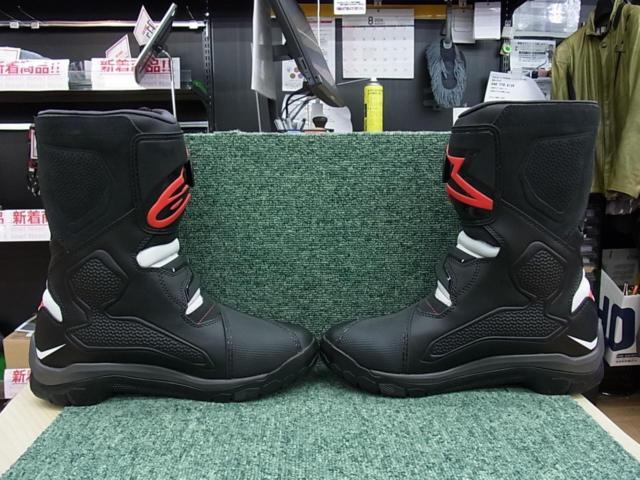 サイズ42/26.5cm/US8 HONDA(ホンダ) x Alpinestars(アルパインスターズ) BELIZE DRYSTAR BOOTS BK/WH/RD/HONDA