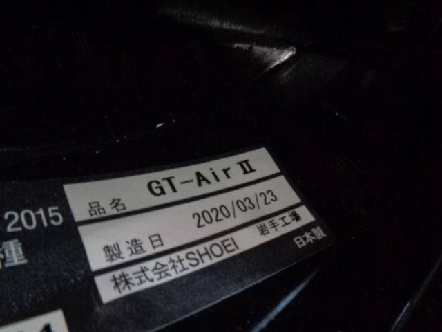 【SHOEI】 フルフェイス GT-Air2 ブラック 2020年製造 Lサイズ