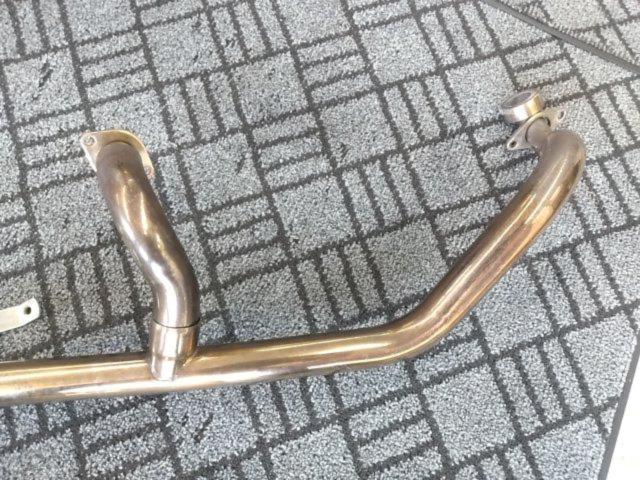 【メーカー不明】 ドラッグスター1100 2in1 ステンレス フルエキゾーストマフラー