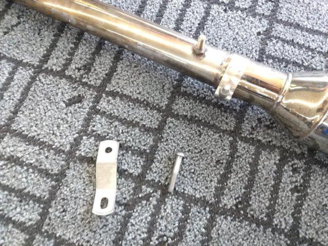 【メーカー不明】 ドラッグスター1100 2in1 ステンレス フルエキゾーストマフラー