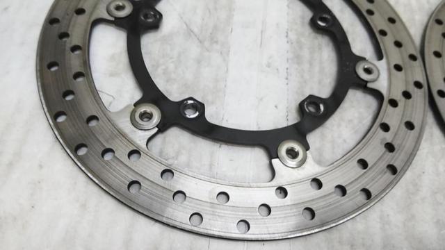 9【2分割】YAMAHA フロントブレーキディスクローター