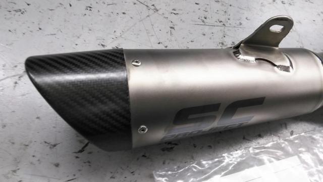 9SC PROJECT S1スリップオンサイレンサー