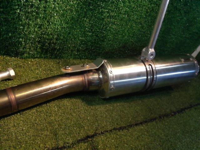 【SP TAKEGAWA】BOMBERマフラー スーパーカブ110(JA59)、クロスカブ110(JA60)