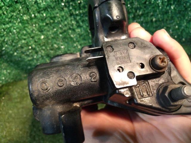 【KAWASAKI】純正 フロントマスターシリンダー KSR-2(年式不明)外し