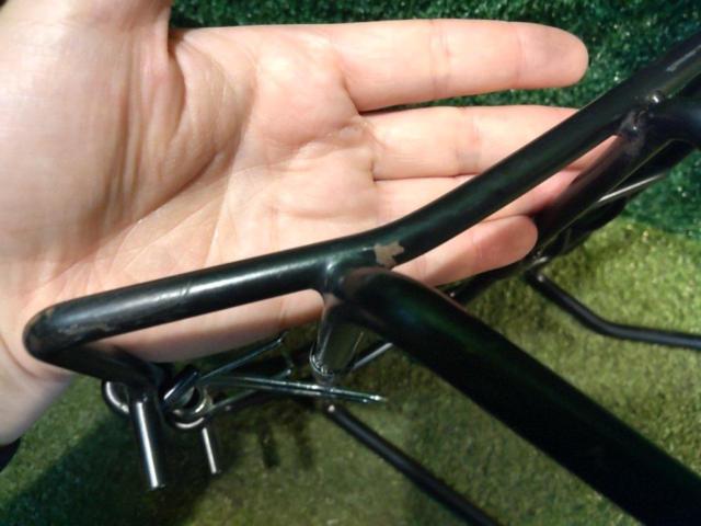 【SP TAKEGAWA】フロントキャリア ブラック CT125 ハンターカブ(JA55/JA65)