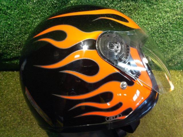 [Harley
Davidson 98012-07VA
JETⅡ
Jet helmet
Black x Fire Pattern
Size: S (55-56cm)