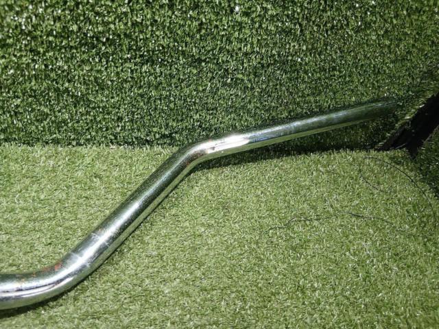 【メーカー不明】 メッキハンドルバー Φ22.2mm 全長:80cm バンバン200外し