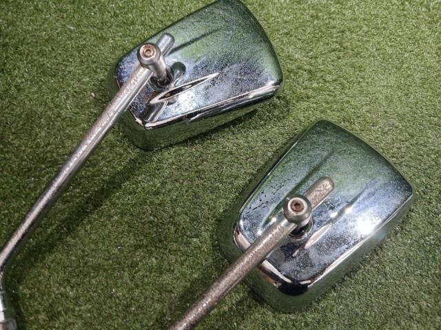 【メーカー不明】メッキミラー 10mm 正ネジ