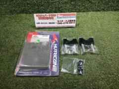 【HURRICANE/ハリケーン】 ハンドルアップスペーサーH25 品番:HB0625B 適合:ZRX1200R/DAEG.ZRX400/など