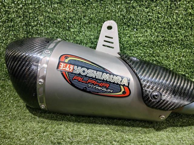【US YOSHIMURA】 チタン スリップオン マフラー ALPHA T GSX-R1000(`17-`22)